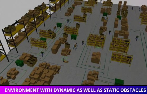 Centralized Intelligence for Dynamic Swarm Navigation image
